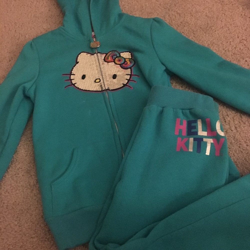 hello kitty jogging suit